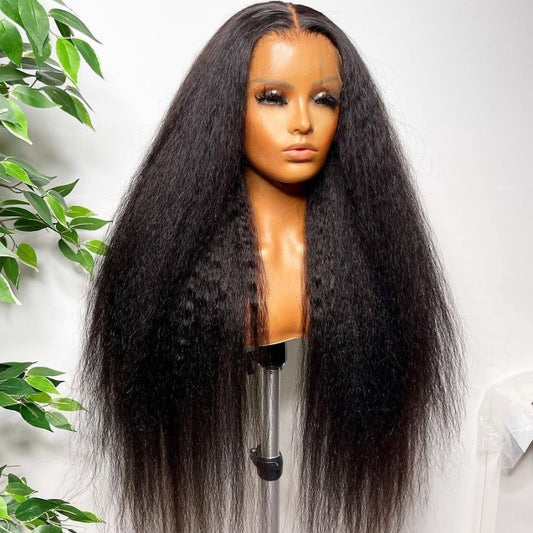 Kinky Straight Lace Front Wig