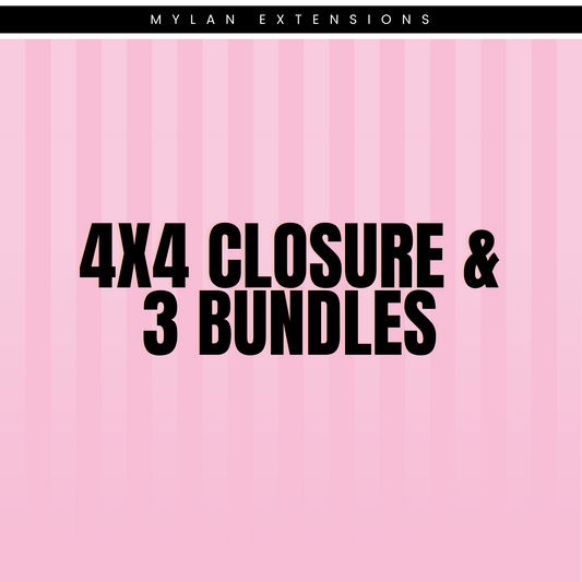 4x4 Closure & 3 Bundles