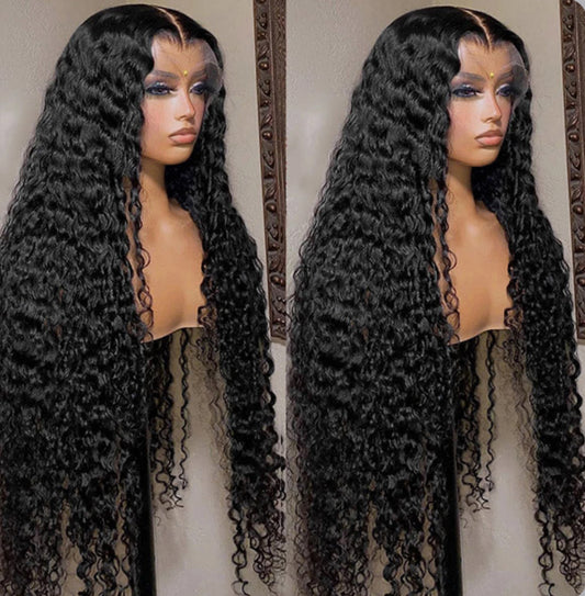 HD Skin Like Deep Wave Lace Front Wig